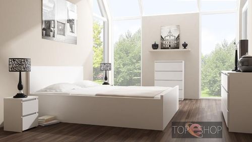 Komoda 160cm 6 szuflad biały na Arena.pl