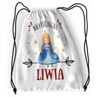 Plecak Sportowy Szkolny Dla Liwii Córki Dziecka Z Nadrukiem Ze Zdjęciem