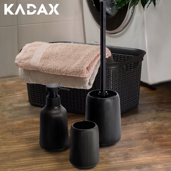 SZCZOTKA WC STOJĄCA + POJEMNIK DO TOALETY CZARNA zdjęcie 6