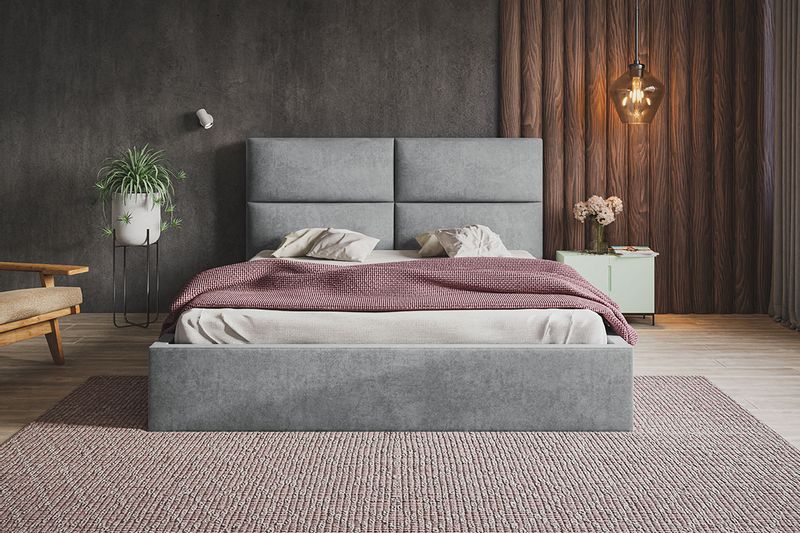 Łóżko Slim 6 tapicerowane 180x200 stelaż pojemnik zdjęcie 11