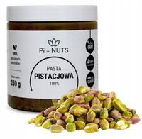PASTA PISTACJOWA 100% ŚWIEŻA NATURALNA 250g PI-NUTS