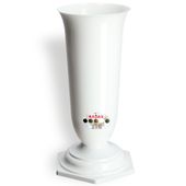 WAZON FLAKON NA KWIATY CMENTARZ NAGROBEK 37cm