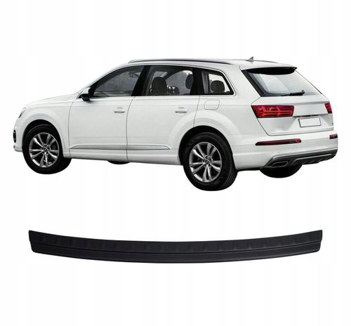 AUDI Q7 2015 Listwa Nakładka na Zderzak Tylni Czarna ABS na Arena.pl