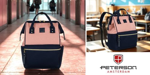 opis szkolny ptn alfa navy+pink na Arena.pl