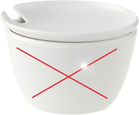 Villeroy&Boch Flow Pokrywa Cukiernicy (bez elementu dolnego) SAMA POKRYWA