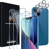 Szkło Hartowane 9H 3 Sztuki na Ekran i Aparat do iPhone 13 Pro Max 14 Plus