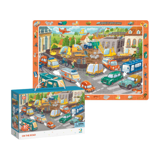 Puzzle Obserwacyjne Na Drodze 80 Elementów Dodo  300370 na Arena.pl