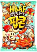 Popcorn, koreańska przekąska o smaku klusek w sosie Ttekbokki 80g - HBAF