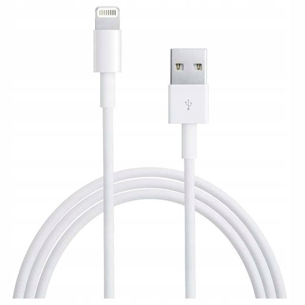 BIAŁY KABEL LIGHTING TO USB - 1M - APPLE zdjęcie 1
