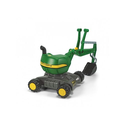 Rolly Toys RollyDigger John Deere Koparka samobieżna Jeździk - Zielony na Arena.pl