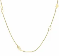 Złoty naszyjnik 333 CELEBRYTKA SKRZYDŁO