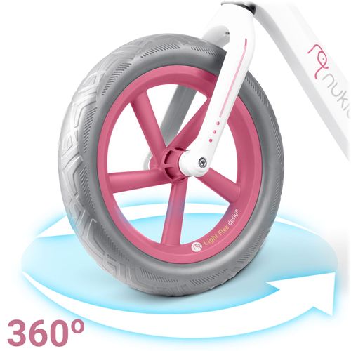 Rowerek biegowy dla dzieci Light Flee Nukido na Arena.pl