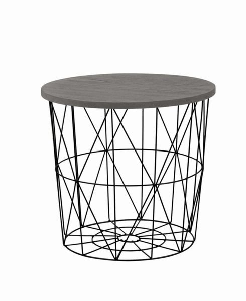 Stolik kawowy Skalba czarny, szary zdjęcie 1