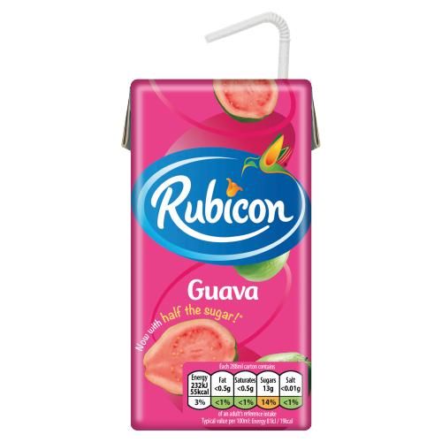 Napój o smaku guawy Rubicon 288ml zdjęcie 1