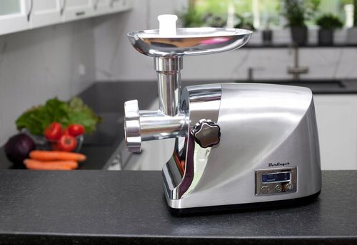 Maszynka do mięsa BERLINGER 2200W metalowa obudowa z regulacją obrotów na Arena.pl