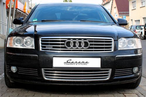AUDI A8 D3 4E Listwy CHROM GRILL na atrapę Tuning na Arena.pl