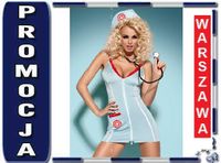 OBSESSIVE Doctor sukienka kostium 3 cz.+stetoskop
