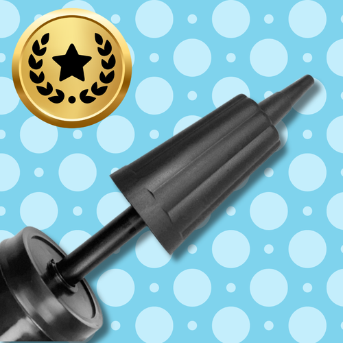 czarna pompka ręczna idealna do nadmuchiwania skoczków balonów mała na Arena.pl