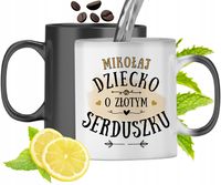 Dla Mikołaja Kubek Magiczny Syna Dziecka Prezent Z Nadrukiem Ze Zdjęciem