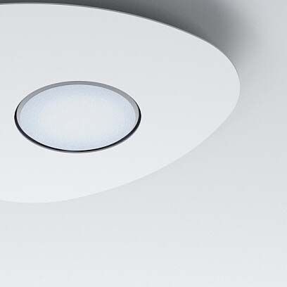 Sufitowa lampa nowoczesna Organic 8305 metalowy plafon biały hol zdjęcie 5