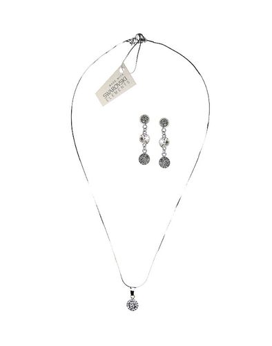 komplet srebro elementy Swarovski® na Arena.pl