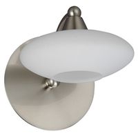 Kinkiet ścienny Elisa 21-05857 Candellux do salonu satyna nikiel biały