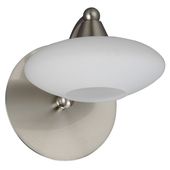 Kinkiet ścienny Elisa 21-05857 Candellux do salonu satyna nikiel biały