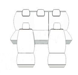 Pokrowce MIAROWE do Renault Clio III 3 05-12r. P2 na Arena.pl