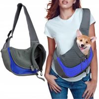 TORBA TRANSPORTER NOSIDEŁKO DLA PSA KOTA KRÓLIKA NA RAMIĘ ROZ S DO 3 KG