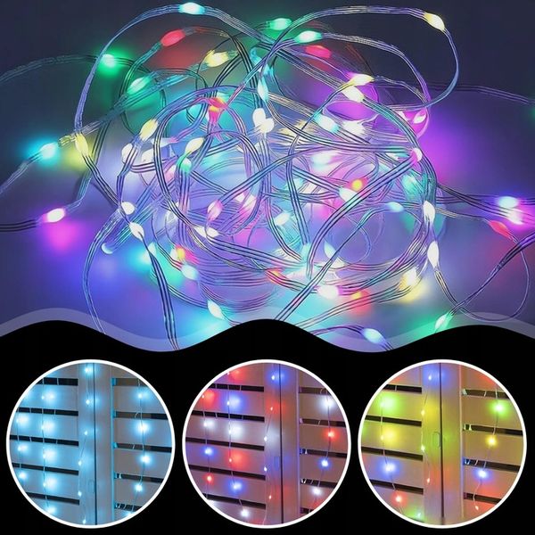 INTELIGENTNE Lampki Choinkowe 200LED SMART FLASH Bluetooth Apka PILOT 20m zdjęcie 10