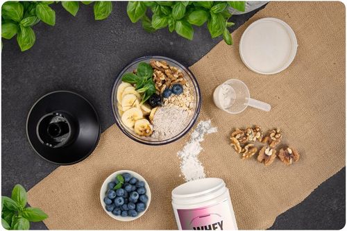 Blender ręczny 1500W czarny Berdsen tytanowe ostrza wielofunkcyjny 5w1 na Arena.pl