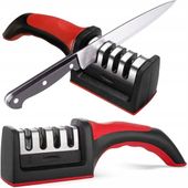 Ostrzałka do ostrzenia noży kuchennych nożyczek trójfazowa osełka 4w1