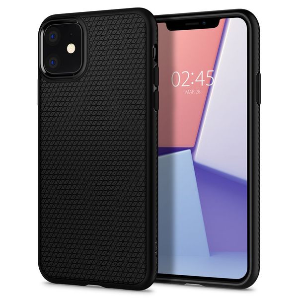 SPIGEN LIQUID AIR IPHONE 11 MATTE BLACK zdjęcie 1