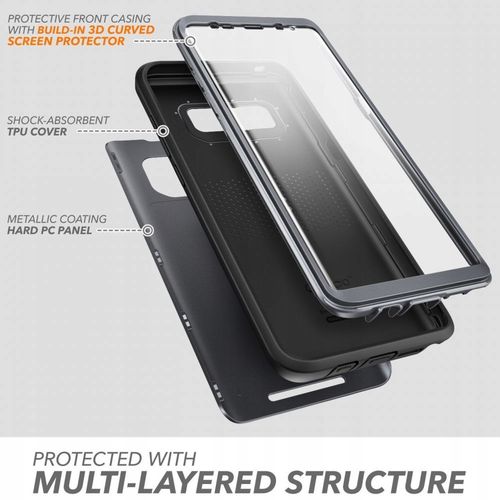 SUPCASE CLAYCO Pancerne etui+szkło Samsung Note 8 na Arena.pl