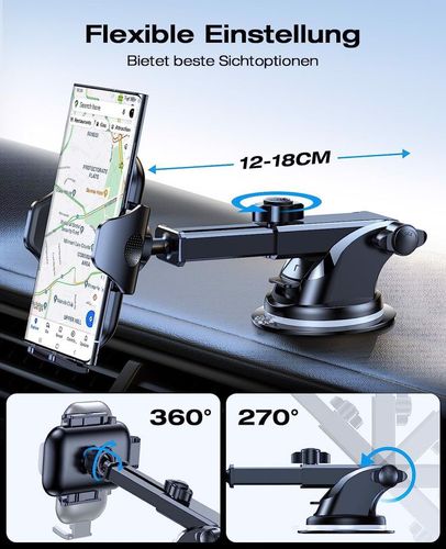 Uchwyt na Telefon Czarny VICSEED na Arena.pl