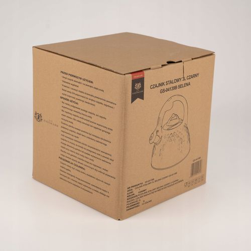 CZAJNIK tradycyjny Z GWIZDKIEM DUZY 3 l INDUKCJA GAZ WZÓR MARMUREK na Arena.pl