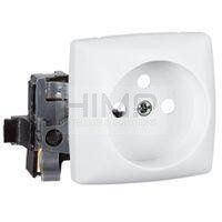 OTEO Gniazdo pojedyncze 2P+Z z przesłoną styków BIAŁE komplet 16A-250V~ Legrand 086127 na Arena.pl