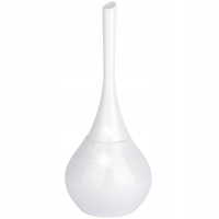 SZCZOTKA DO WC CERAMICZNA BIAŁA FLAKON WHITE WENKO
