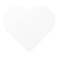 Ramka na zdjęcie - serce z MDF-u do sublimacji - 15,2 x 15,2 cm