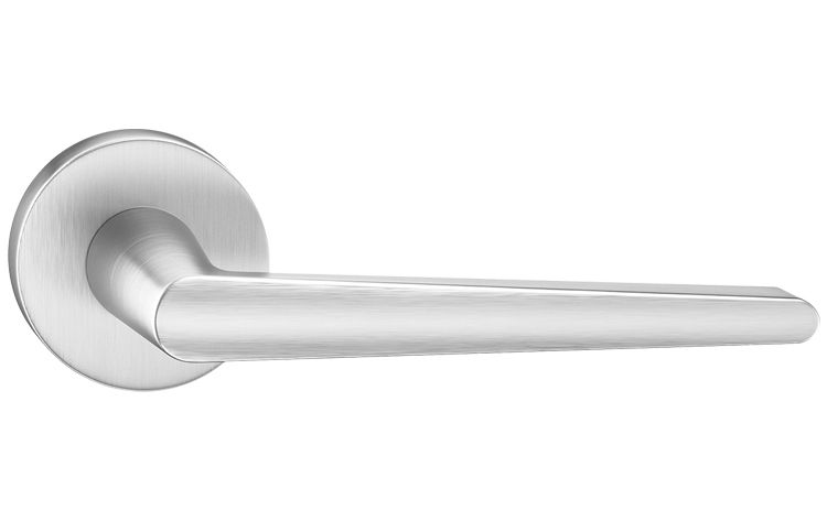 KLAMKA DRZWIOWA PREMIUM ARROW R KOLOR CHROM zdjęcie 2