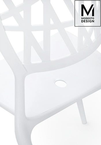 MODESTO KRZESŁO VIND BIAŁE - POLIPROPYLEN na Arena.pl