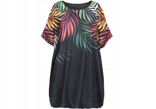 Kobieca bluzka z uroczym nadrukiem 50/52 5XL/6XL na Arena.pl