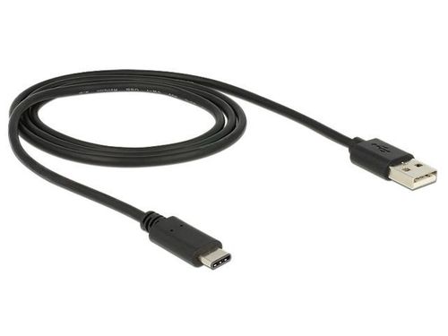 Delock Kabel USB Type-C(M)-USB 2.0(AM) 1m black na Arena.pl