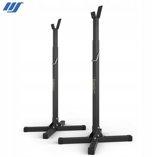 Stojaki pod sztangę regulowane do ćwiczeń siłownia asekuracja SmartGym na Arena.pl