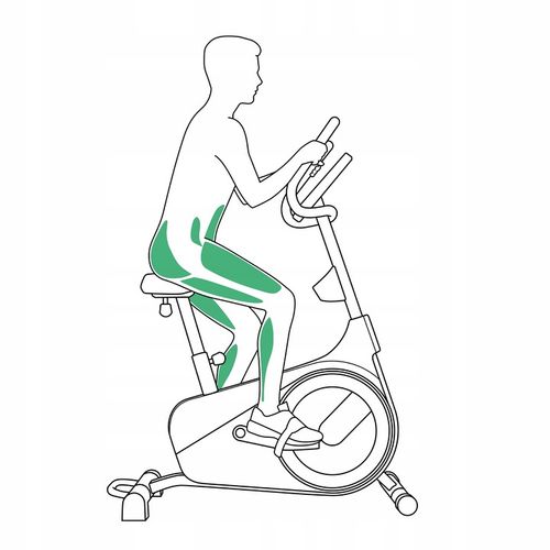 ROWER stacjonarny treningowy URBOGYM OXYGEN YELLOW na Arena.pl