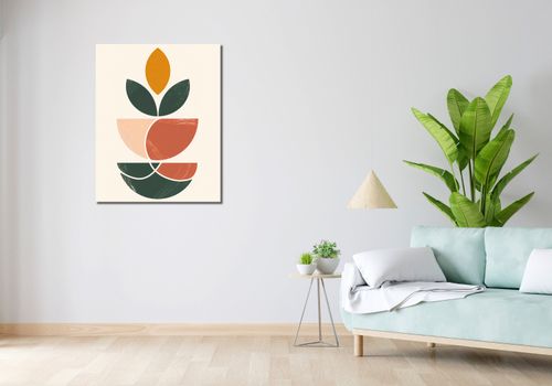 Obraz 70x90cm Zrównoważony Wzrost na Arena.pl