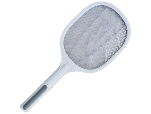Elektryczna łapka na muchy komary rażąca prądem 2w1 kwadratowa ładowarka na Arena.pl