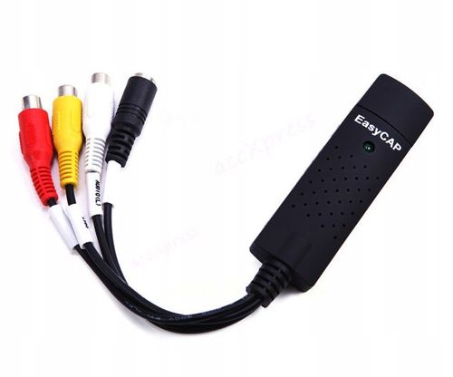 VIDEO GRABBER EASYCAP ZGRYWANIE Z VHS ns PC USB AV na Arena.pl