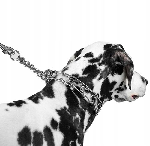 OBROŻA KOLCZATKA DO PSA METALOWA MOCNA - XXL 55-65 na Arena.pl