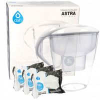 Dzbanek DAFI Astra Unimax Biały 3L + 3szt. Filtrów